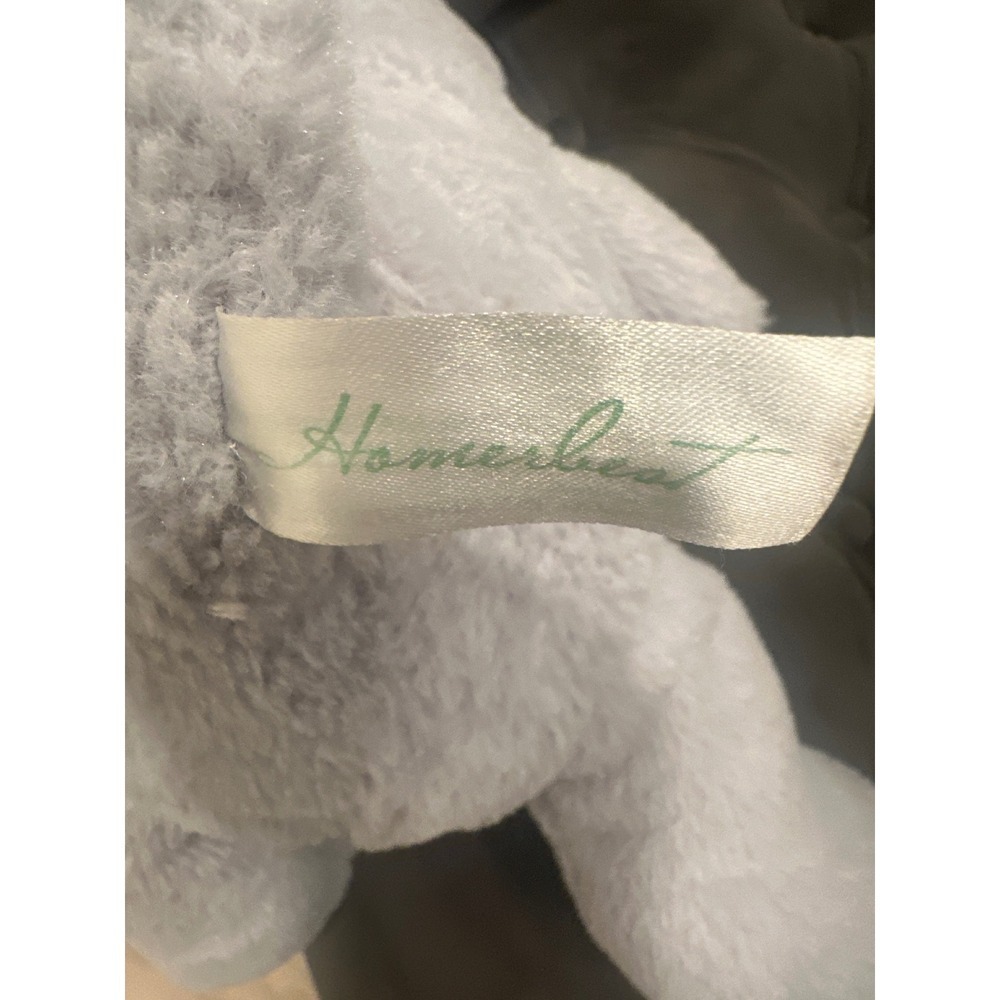Homer best Gray Dinosaur Plush Toy Stuffed Animal Blue very soft Kids 10" - Picture 5 of 5